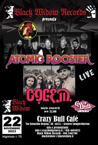 Atomic Rooster @ live CrazyBULL Genova