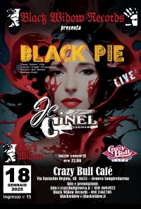 BLACK PIE + JC CINEL BAND LIVE CRAZY BULL GENOVA