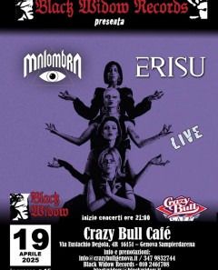 I MALOMBRA &  ERISU live CRAZY BULL GENOVA