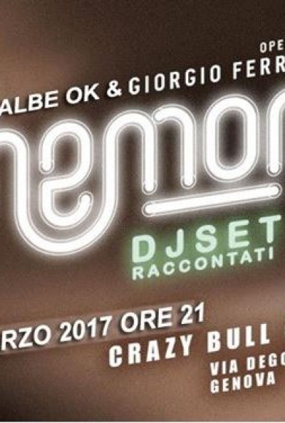 Ghemon DJ Set Raccontati - Open: Albe OK e Giorgio Ferrini