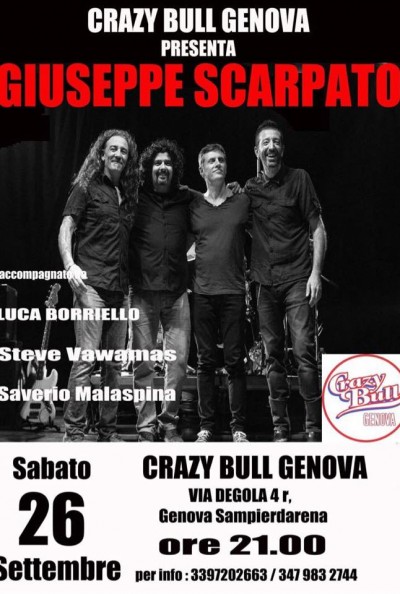 Giuseppe Scarpato & Era Ora live @ Crazy Bull