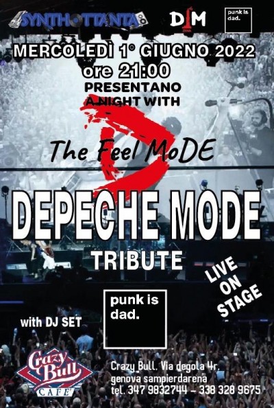 A Night With "DEPECHE MODE"@ Crazy Bull Genova