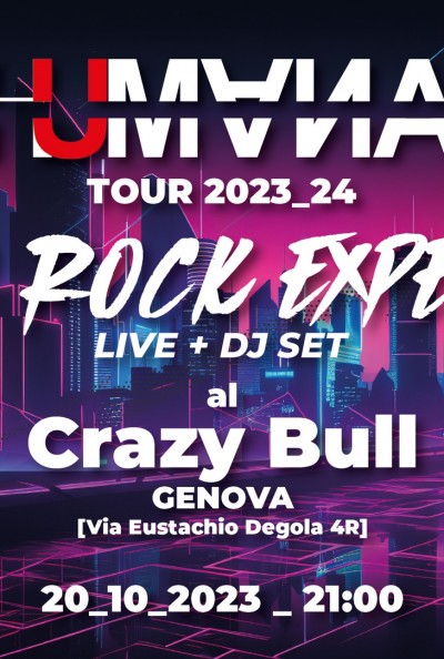 HUMANA LIVE TOUR 2023 @ CRAZY BULL GENOVA