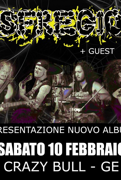 SFREGIO LIVE CRAZY BULL GENOVA