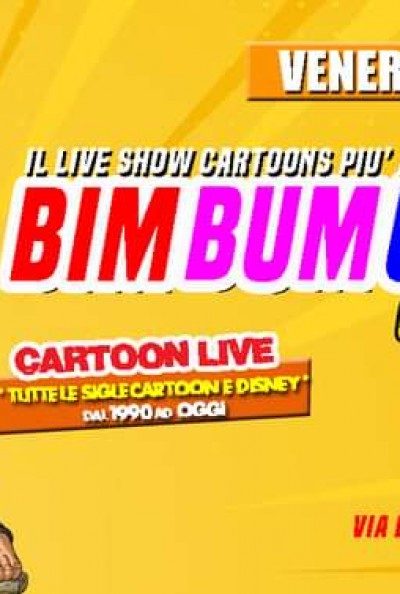 BIMBUMUAN CARTOONS LIVE CRAZY BULL GENOVA