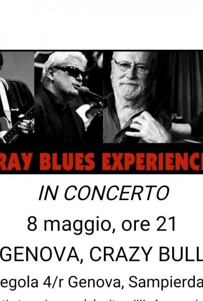 RAY BLUES EXPERIENCE LIVE CRAZY BULL GENOVA