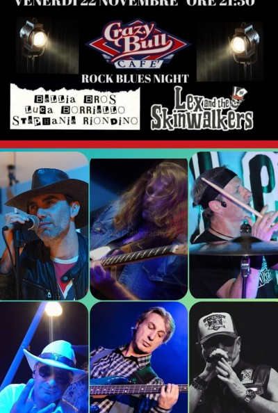 Rock, Blues and Southern Night at Crazy Bull 